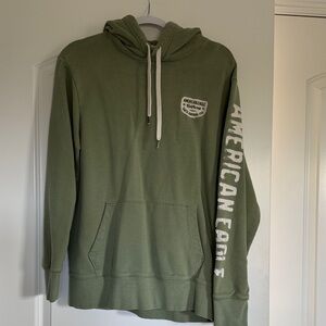 American Eagle Outfitters Olive Green Hoodie